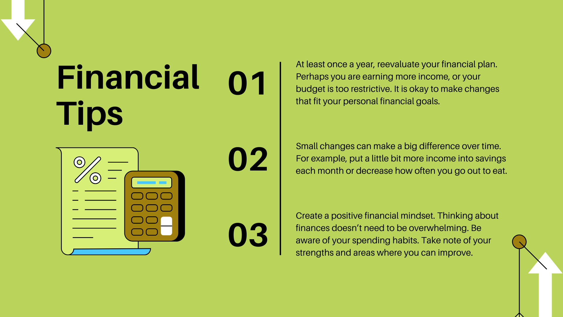 Financial Tips