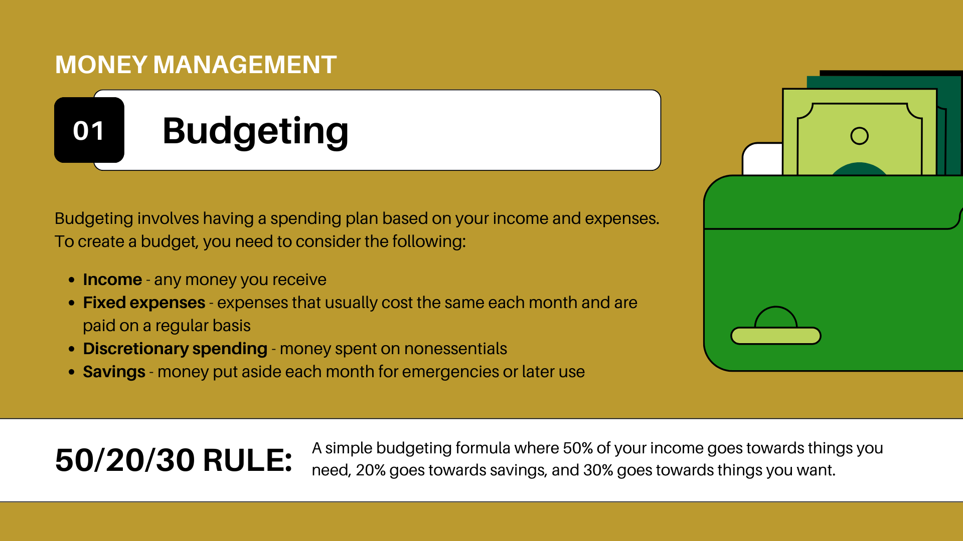 Budgeting Slide